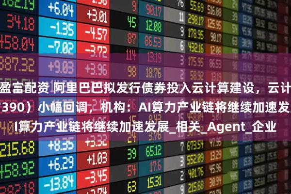 盈富配资 阿里巴巴拟发行债券投入云计算建设，云计算ETF沪港深（517390）小幅回调，机构：AI算力产业链将继续加速发展_相关_Agent_企业