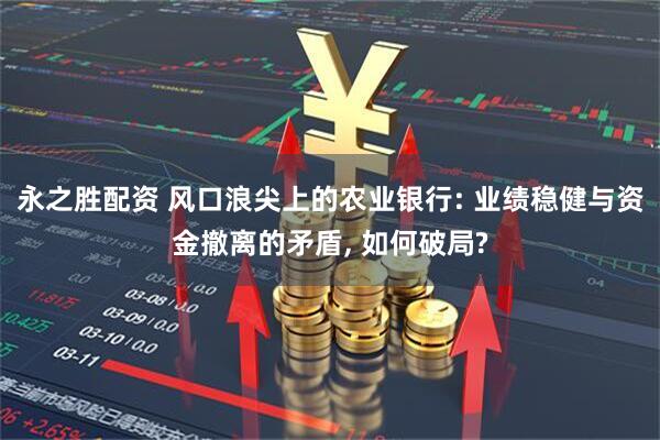 永之胜配资 风口浪尖上的农业银行: 业绩稳健与资金撤离的矛盾, 如何破局?